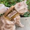 Tactical Pet Chest Harness with Traction Rope Set Universal Anti Slip for Cats and Dogs Paired with Personalized