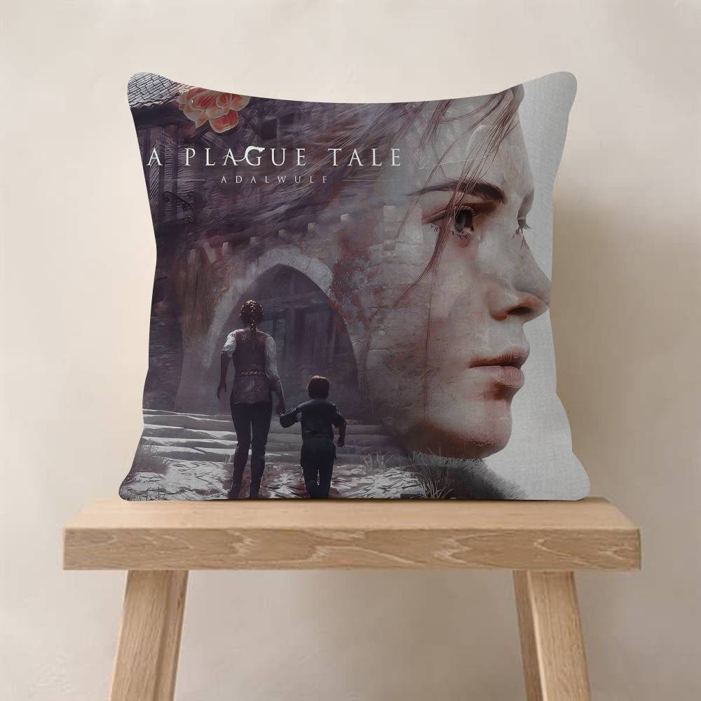 A Plague Tale Innocence Game Pillow Anime Pillow Sofa Bed Head Pillow Cover Cushion Cover Fashion 30x30 cm