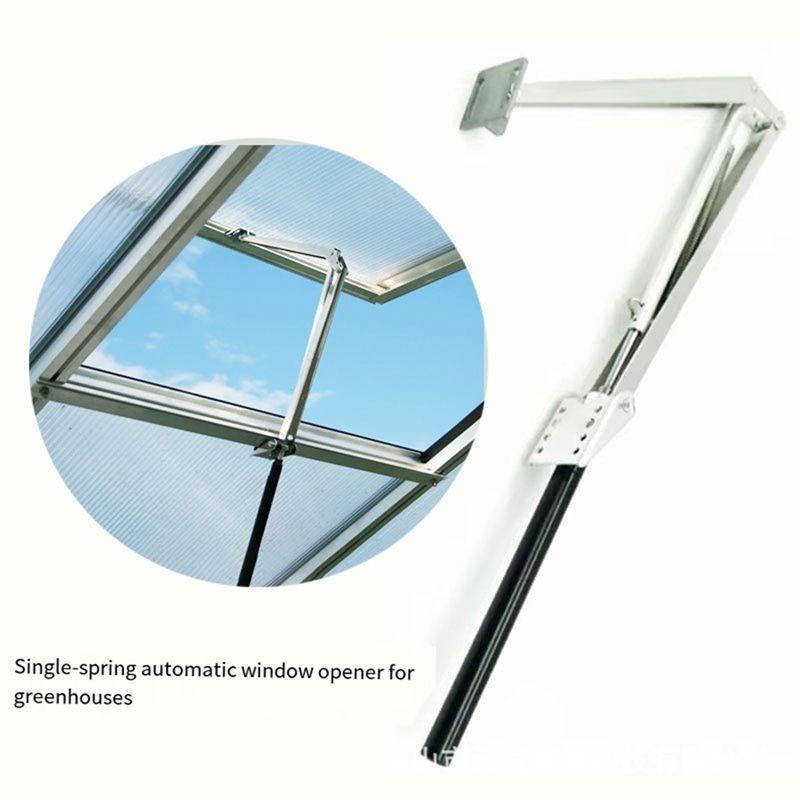 ABWR-Automatic Greenhouse Window Opener 2PCS Solar Powered Auto Vent Openers For Hothouse
