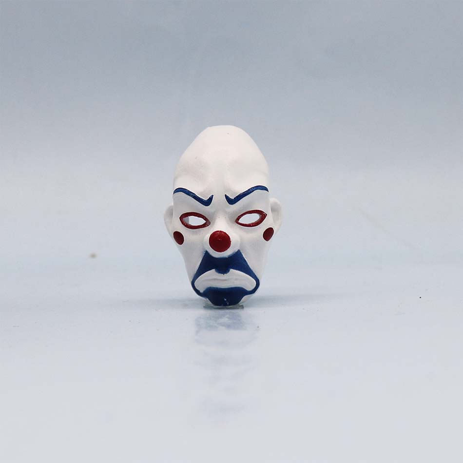 New Joker Heath Ledger Anime Figures Sitting Green Suit Handheld Joker Mask Car Decoration Model Kids Toys Children Xmas Gifts