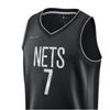 New Jordan NBA Brooklyn Basketball Jerseys Men's Black DQ0140-011