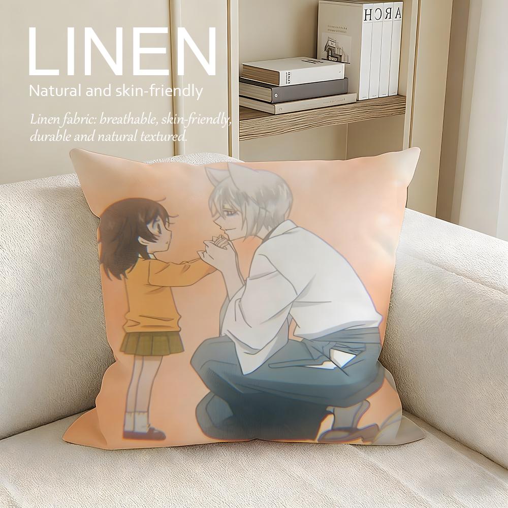

Fantasy Kamisama Hajimemashita Cushion Cover Pillowcase Set Pcs x x Breathable Washable Sofa Cushion Cover 30X30cm