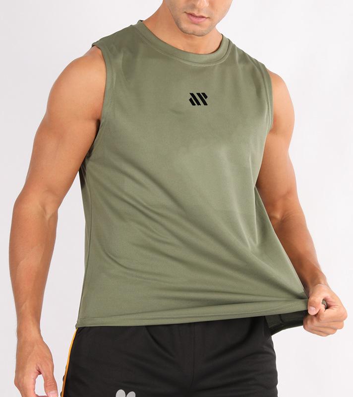 

Men s Quick-Dry Loose Fit Muscle Basketball Tank Top - Fitness Sleeveless Shirt XL