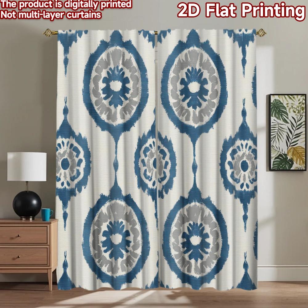 2D flat Photography Backdrop Photography Backdrop Geometric Floral Circles 100% Polyester Party Decorations Perfect for