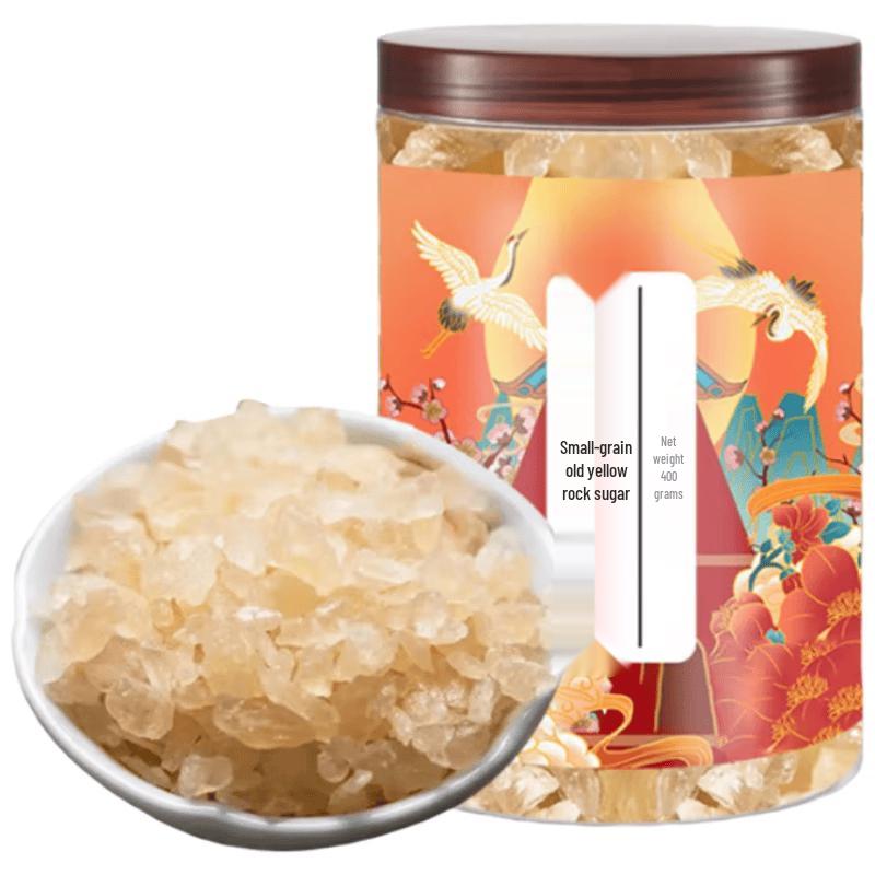 Haoxiong Canned Yellow Rock Sugar 400g
