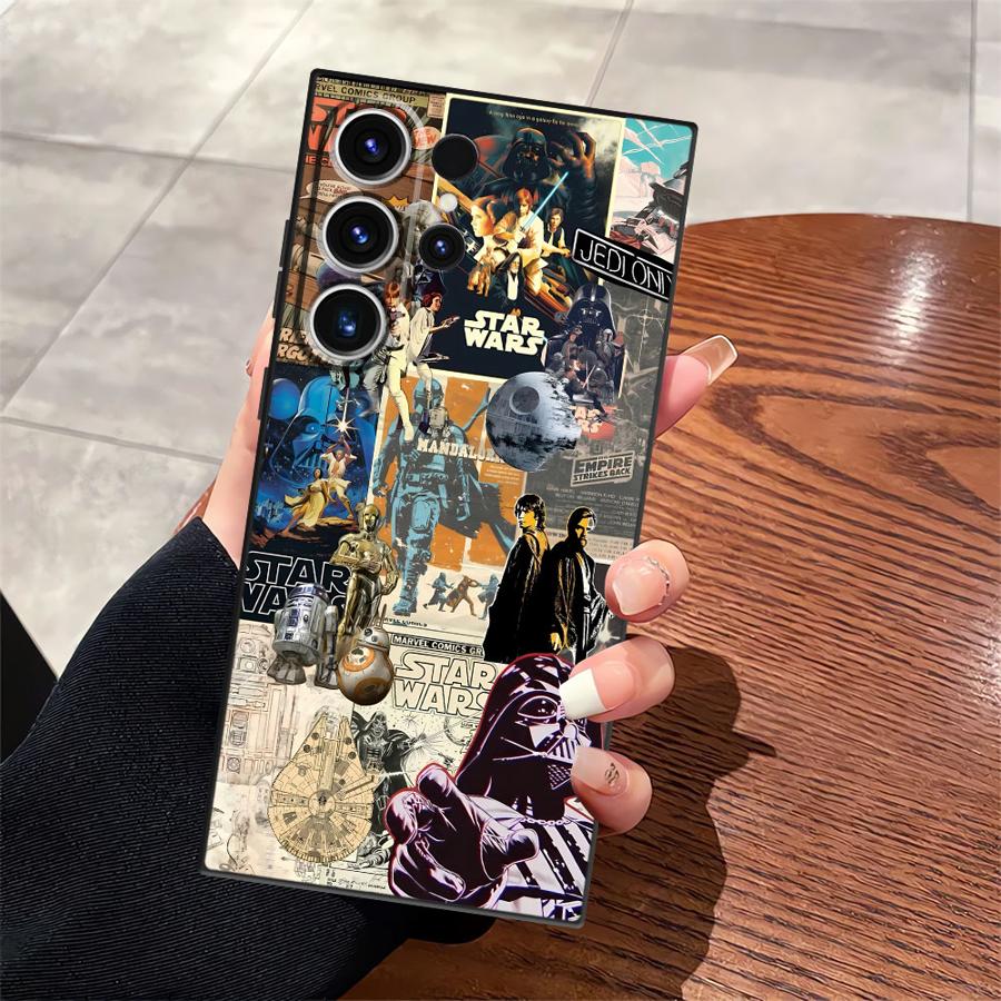 Cool A- Anakin S-Skywalker Case for Samsung Galaxy S10 S9 S20 S24 Plus S23 S25 Ultra Note 20 Ultra 8 9 10 S21 FE Funda Phone