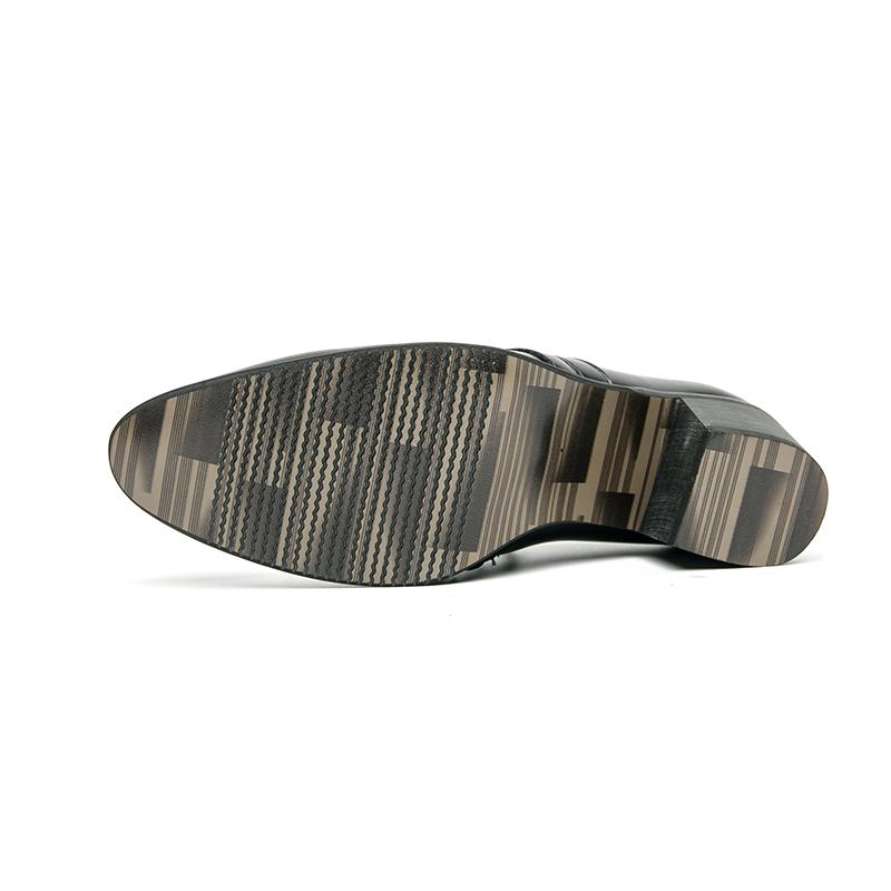 Fashion High End Brand Men's Business Dress Shoes Leather Increased Height British Shoes Men Pointed Toe Shoes Wedding Free Delivery