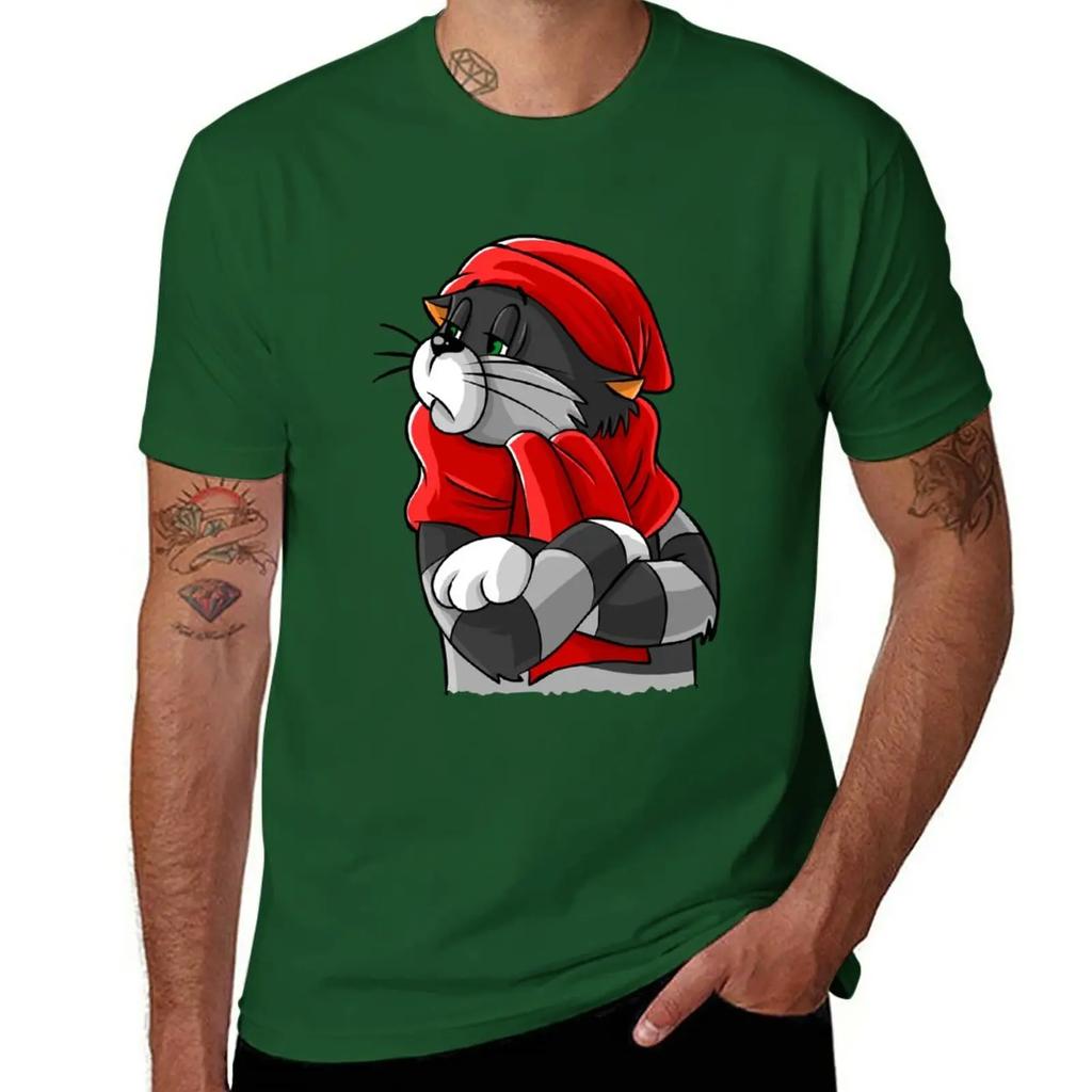 New Matroskin Cat Russian Tshirt From Prostokvashino Tshirt Sweat Shirts Quick Drying Shirt Anime Tshirt T Shirt Unisex