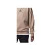 Jordan Logo Round Neck Long Sleeve Casual Sweatshirt Kids Sweatshirt Khaki FZ6145-200