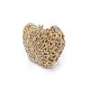 AB Women Evening Purses Gold Metal Luxury Lady Diamond Handbags Pouch Cocktail Clutches Dinner Prom Crystal Clutch Rhinestone