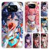 Genshin Impact Raiden Shogun Baal Phone Case for Xiaomi Poco X5 X6 X7 Pro F7 Ultra M7 Redmi 15 15C 13 13C 12 12C 10 10A 10C 9 9A