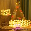 LED Alphabet Lights - Decorative Luminous Letters for Proposals, Confessions, Birthdays, and Parties
