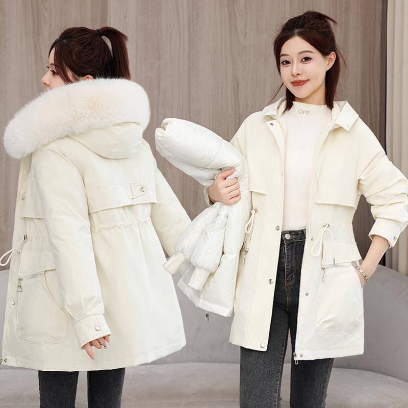 One Dress Three Wear Pie Overcome Women's Removable Liner Cotton-padded Coat Winter New Cotton-padded Jacket Down Cotton-padded Jacket