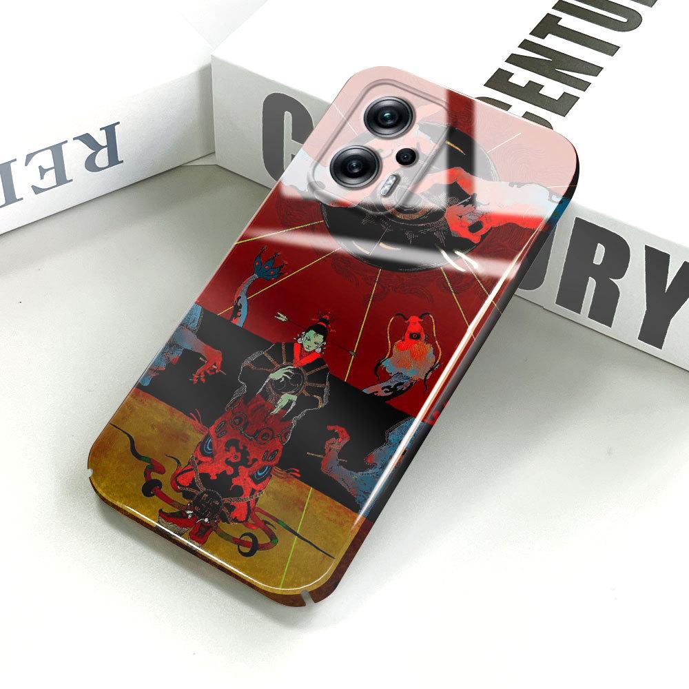 All-inclusive Film Phone Case Cartoon Fashion Design Hard Shell Full Cover Camera Protection Case for iPhone Samsung Xiaomi Poco Redmi