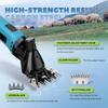 Esquiladora Eléctrica Inalámbrica Portátil de 6 Velocidades y 13 Dientes Máquina para Recortar el Pelo de Animales de Granja Cortadora Manual para Esquilar Ovejas