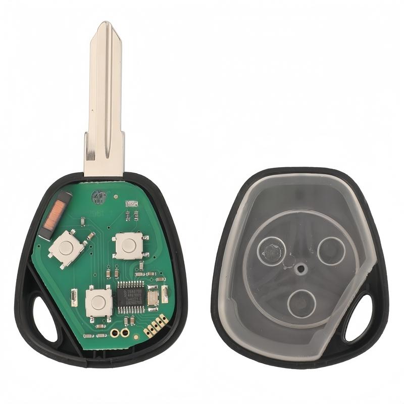 XJMYNB For Lada Granta Priora Vesta XRay Sedan Sport Kalina 3 Buttons 433MHz ID46 Chip Remote Car Key Fob Replacement