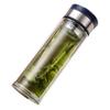 Fuguang Double-Wall Glass Tea Infuser Bottle 400ML