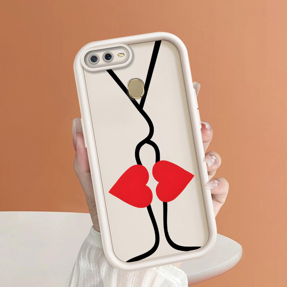 Weiche Silikon-Quadratleitern-Cartoon-Muster Vollständiger Kameraschutz Stoßfeste Hülle für OPPO Reno Realme OnePlus