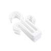 Portable Durable 10 Pcs Shelf Hanger Plastic Shoes Drying Hooks Hanger Slipper