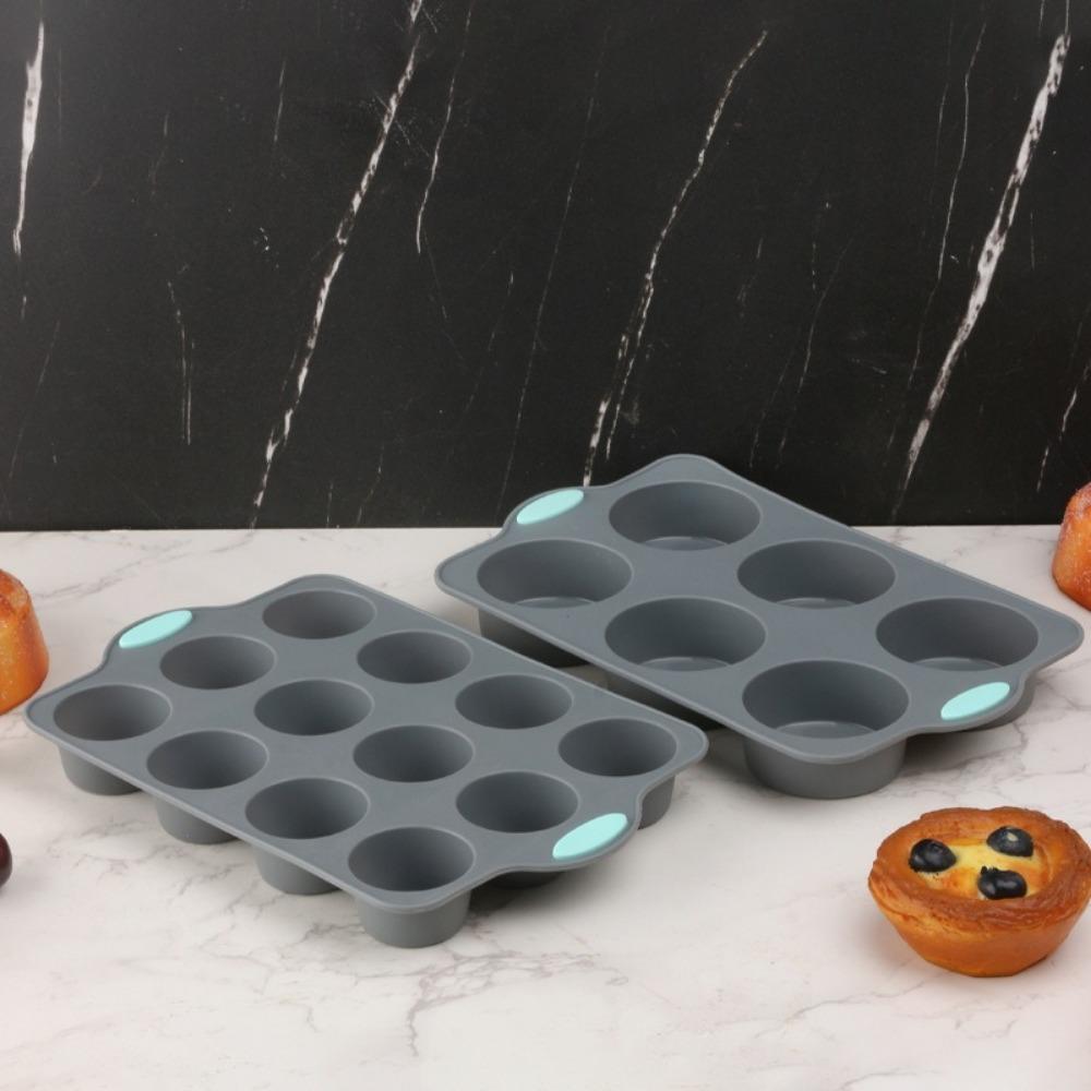 Silicone Oven Baking Pan Non-Stick Bread Muffin Mold Multifunctional Cake Molds  DIY Baking Tool