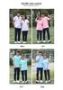 Plus Size School Uniform Set: Campus Lapel T-shirt & Long Pants for Junior High & High School Students