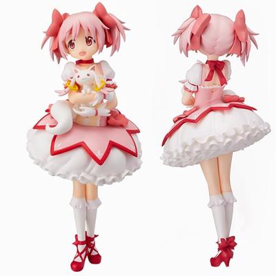Anime Magikano 18cm Puella Magi Madoka Magica Figur PVC Modellpuppe Desktop Dekoration Actionfigur Sammelspielzeug Kindergeschenke