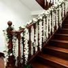3D Künstliche Blumengirlande 250cm Blauregen Ranke Blume Hängend Rattan Blume Zuhause Hochzeit