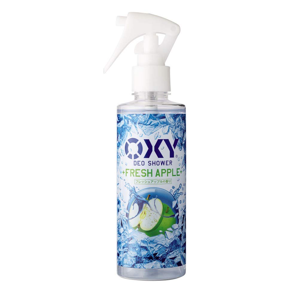 

Oxy Cooling Deo Shower Antiperspirant with Fresh Apple 200mL Sebum-Absorbing Micropowder, Scent,