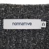 Nonnative Knit Jacket Charcoal Gray With Elbow Patch Men's Used
