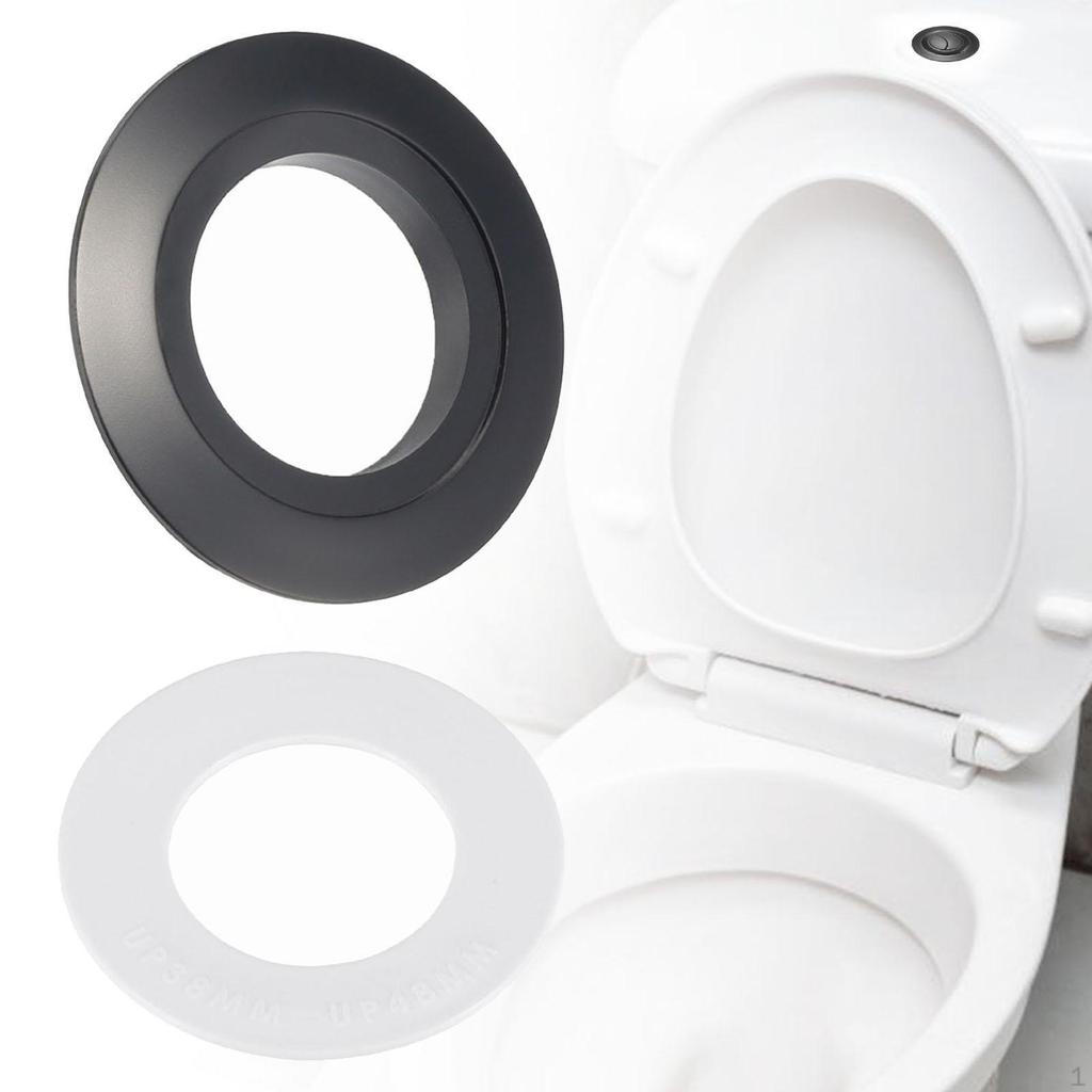 38mm to 48mm 58mm Toilet Button Converter Plate Gasket, Rings,Replacement,Toilet Double Flush