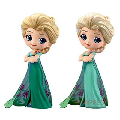 Banpresto Q posket Disney Character Frozen Fever Todos os 2 tipos -Elsa Design-