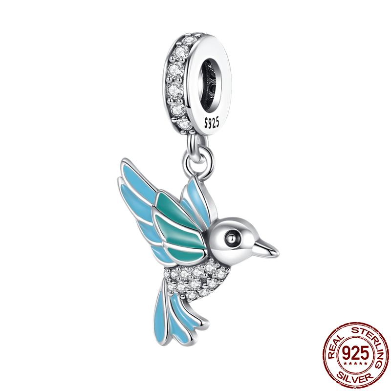100% 925 Strerling Silver Bee Series Charms Fit Original Diy Bracelet Beads DIY Jewelry For Women