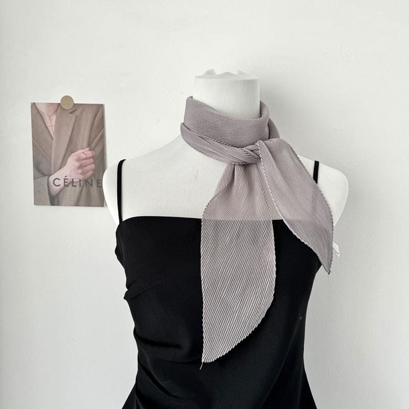 

Solid Color Long Silk Scarf For Women s Hair Bands Scarves Tie Bags Female Shawl Ribbon Neck Protectors Small Bow Tie Scarf