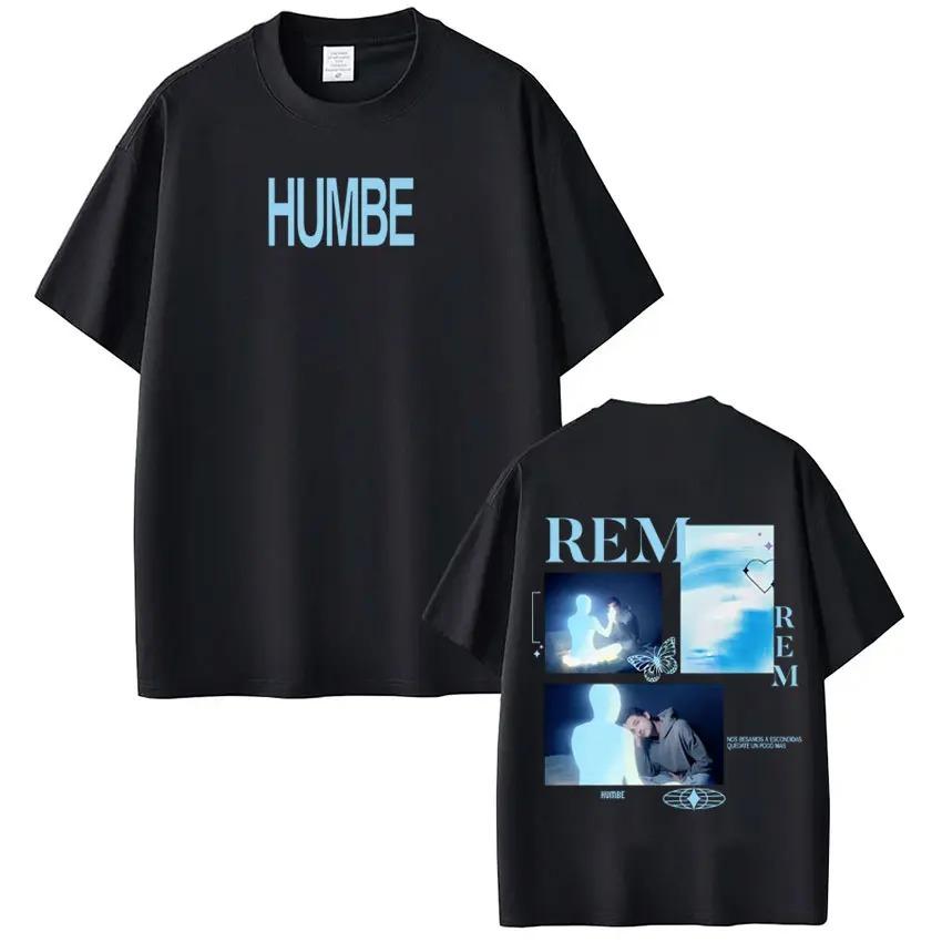 

Singer Humbe Dueno Del Cielo 2026 World Tour Tshirts Fashion Hip Hop Tshirts Unisex Women Oversized Loose Short Sleeve T Shirt S