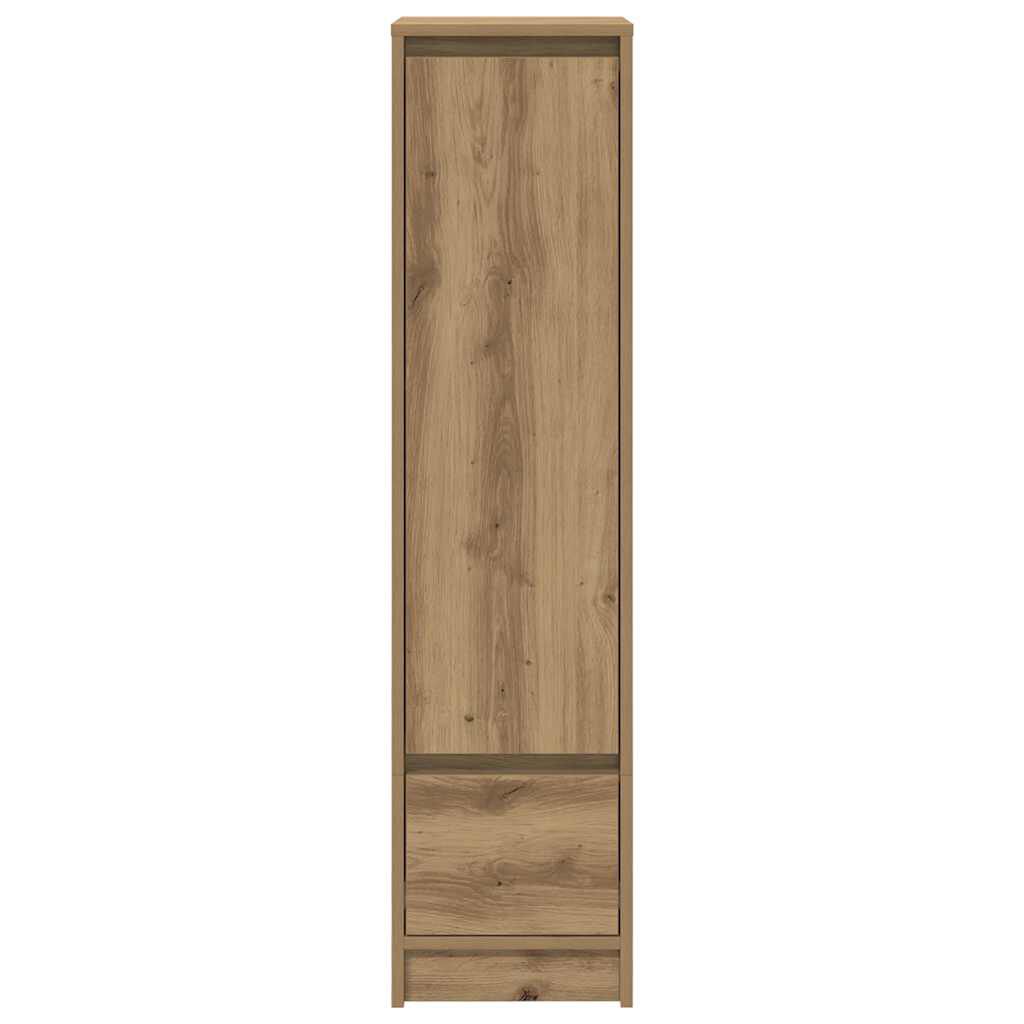 Standschrank, Aktenschrank fürs Arbeitszimmer, Flur-Aufbewahrungsschrank, Beistellschrank fürs Wohnzimmer, 29,5 x 34 x 119,5 cm