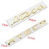 3D Car Metal Trunk Words Logo Emblem Badge Decals Sticker FR 2015 2017 2018 2019 2020 2021 2022 2023 Accessories