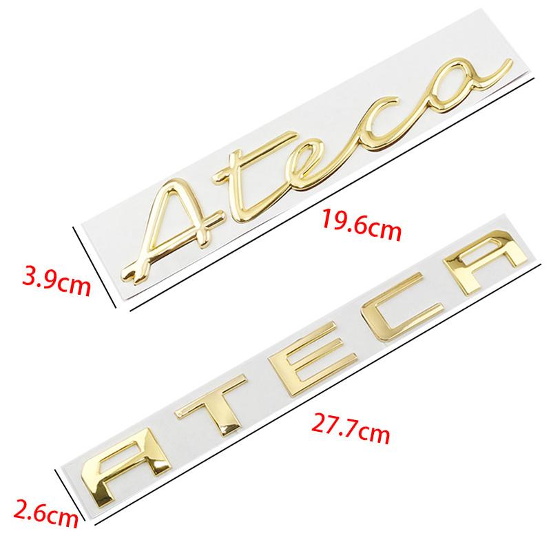3D Car Metal Trunk Words Logo Emblem Badge Decals Sticker FR 2015 2017 2018 2019 2020 2021 2022 2023 Accessories