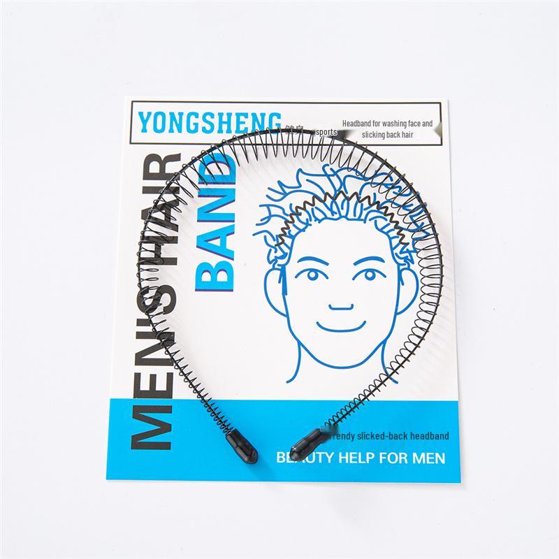 Men's Korean Style Minimalist Wavy Hairband