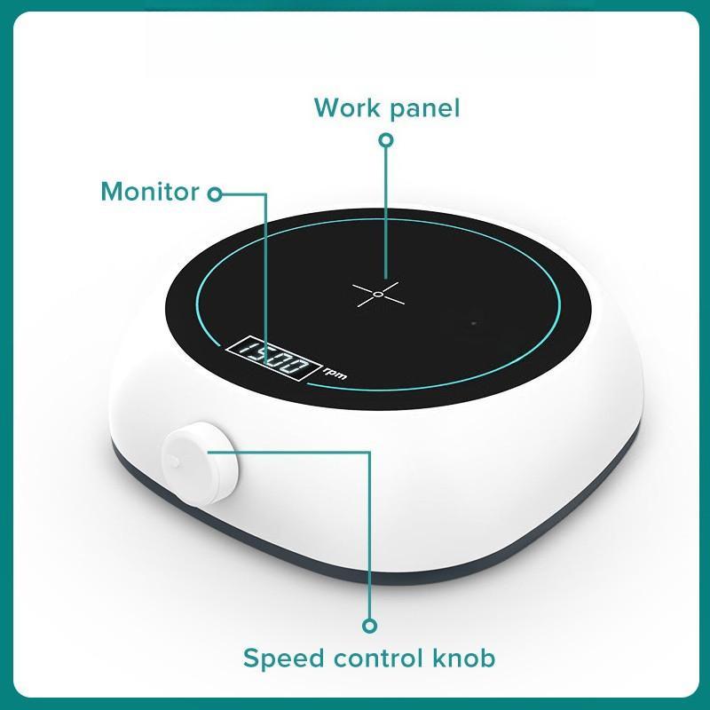 Magnetic Agitator Mini Digital Display Magnetic Stirrer Portable Adjustable Speed Magnetic Mixer Laboratory Equipment