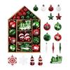 70% Painted Christmas Decorative Christmas-shaped Christmas Tree Ornaments, Electroplated Christmas Ball Set
