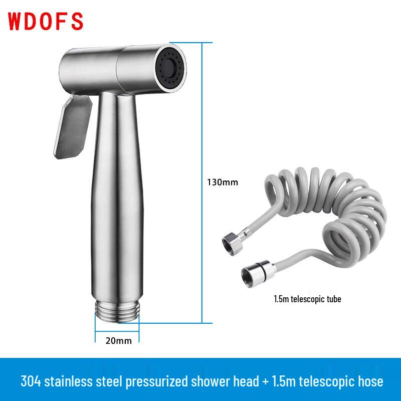 Kit de douchette de bidet en acier inoxydable 304