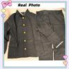 Ken Takakura Cosplay Costume Wig Anime Dandadan Okarun School Uniform Black Jacket Pants Gakuran Glasses Halloween Party Men