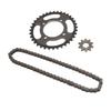420 Chain Sprocket Set 36T Rear Sprocket Engine Sprocket Set Durable Drive Chain Set  for ATVs