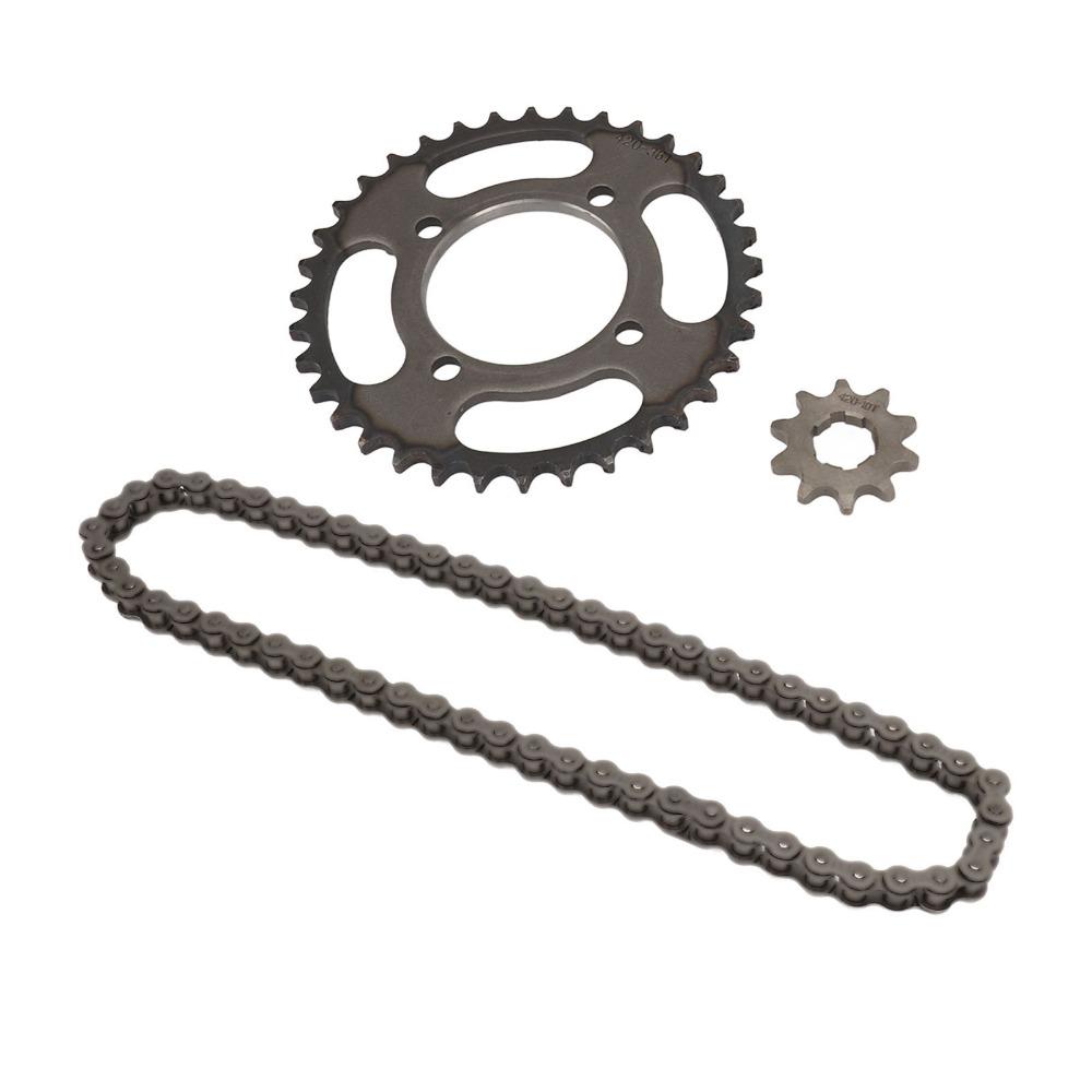 420 Chain Sprocket Set 36T Rear Sprocket Engine Sprocket Set Durable Drive Chain Set  for ATVs