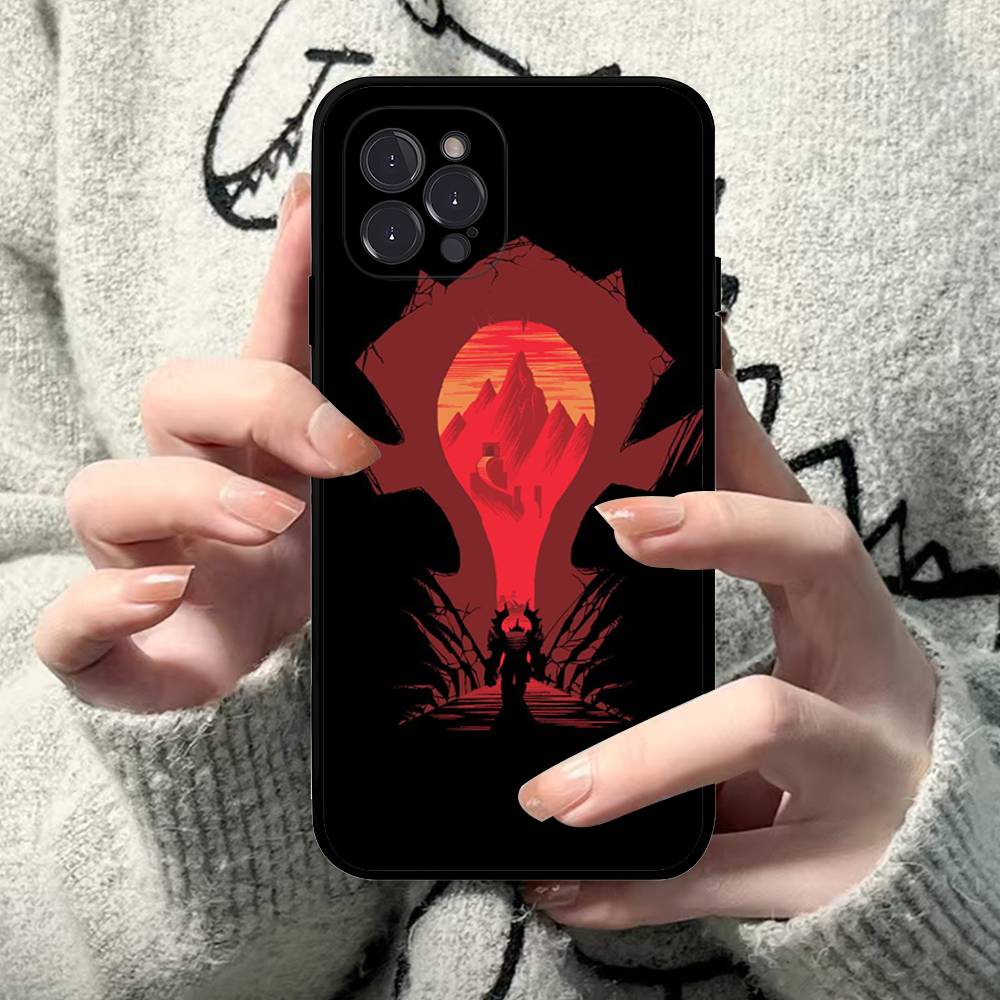 Game World Of W-Warcraftes Phone Case For IPhone 17 16 15 14 11 12 13 Mini Pro XS Max Plus Funda Shell