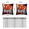 Vampire Slayer Pillowcase Cushion Cover Throw Pillow Cover Y2K Home Decoration Square Multi-Size