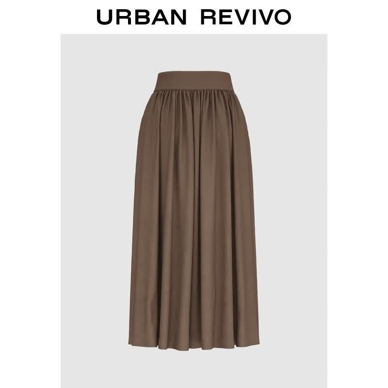 UR Women s High-Waist A-Line Midi Skirt S