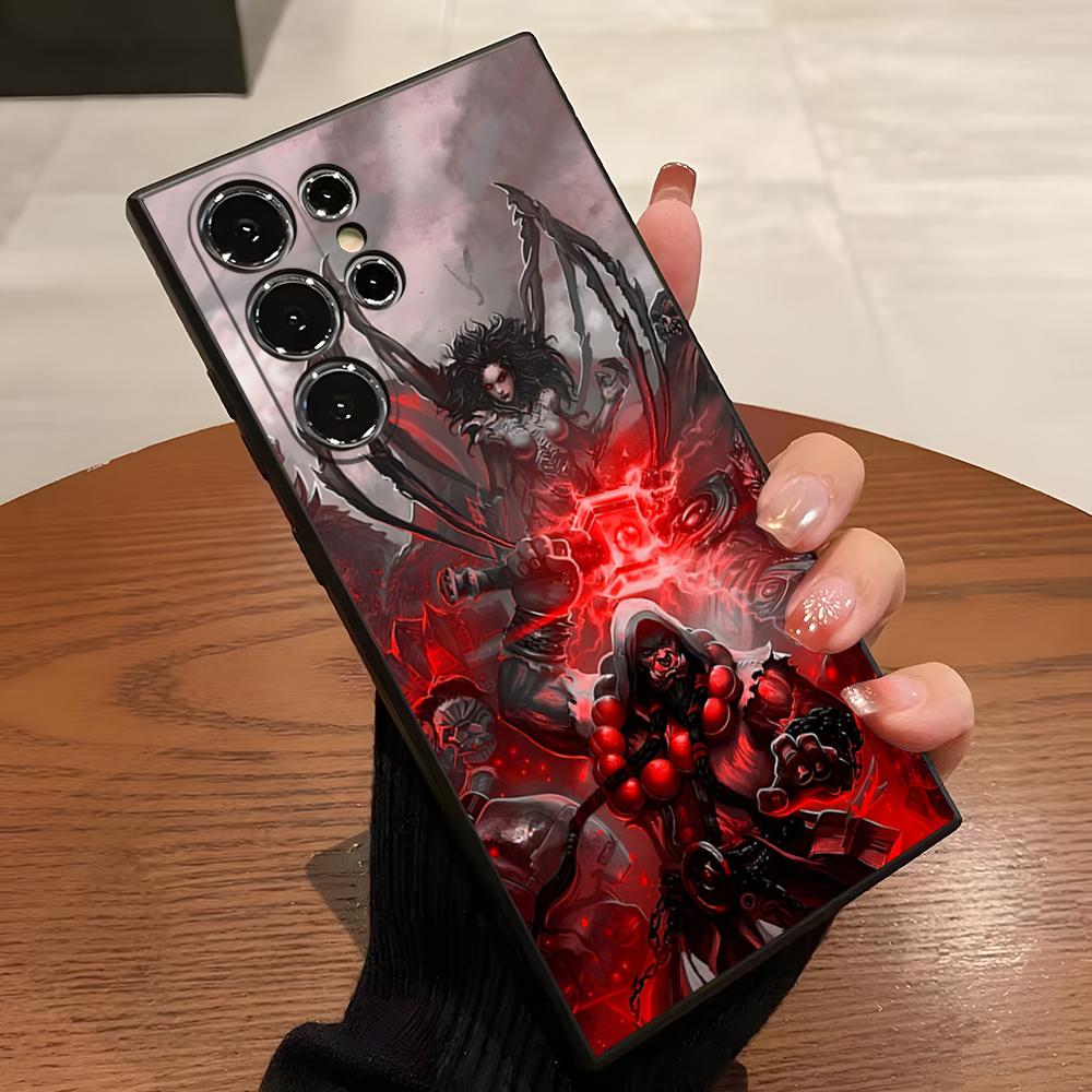 W-World Of W-Warcraft Phone Case For Samsung S23 Ultra S24 S22 S20 Fe S21 Plus Galaxy A54 A34 A24 A53 A13 A16 Back Cover
