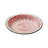 High-Foot Ceramic Blue and White Tea Snack Plate