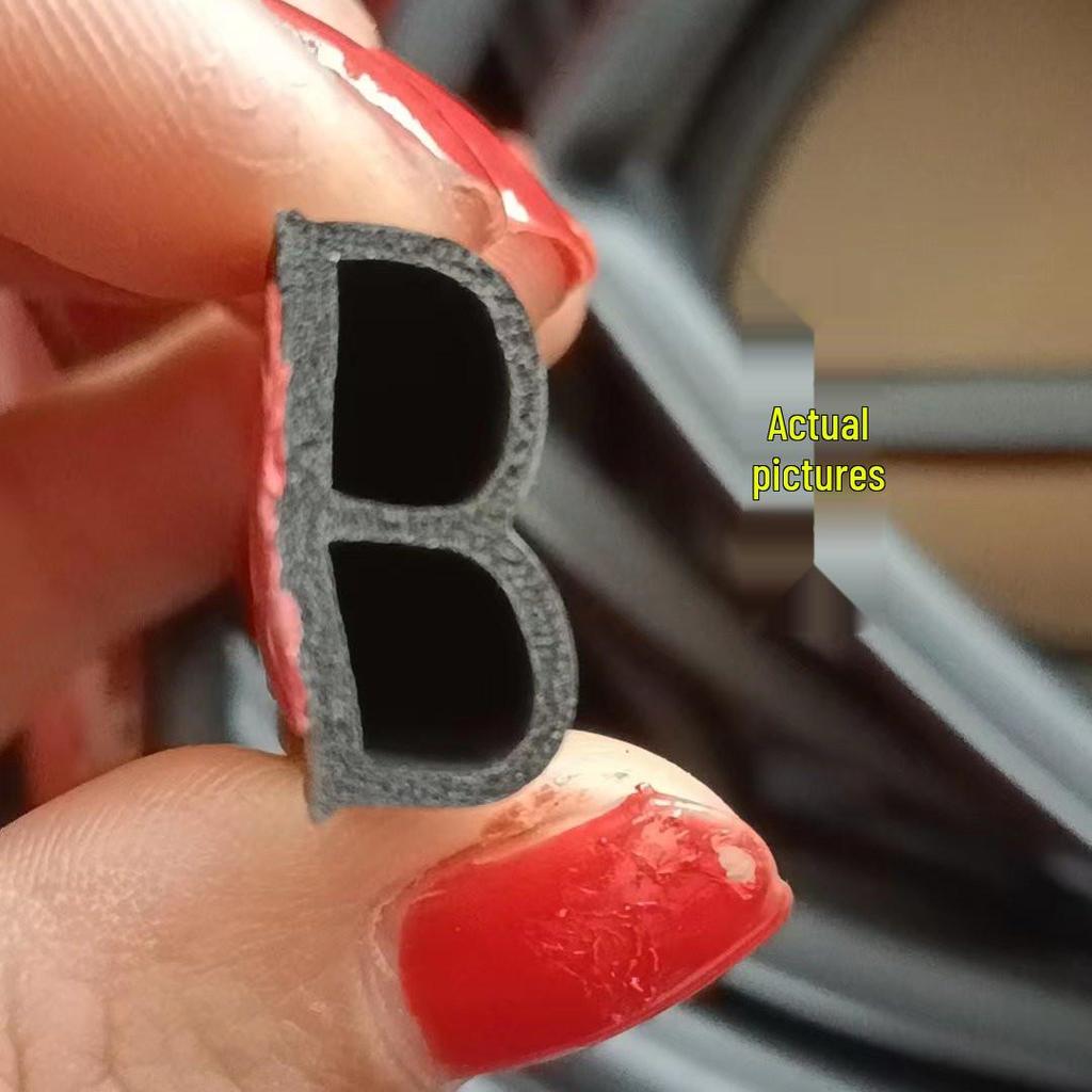 Universal Car Door Gap Sealing Strip for Soundproofing and Noise Reduction